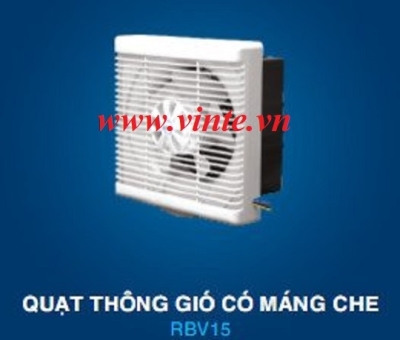 Quạt thông gió có máng che RBV15 - Roman